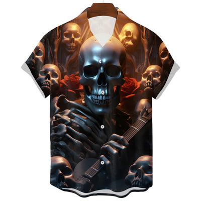 Hawaiian Skull T-Shirt