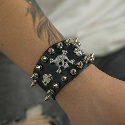 Men's Skull Bracelet